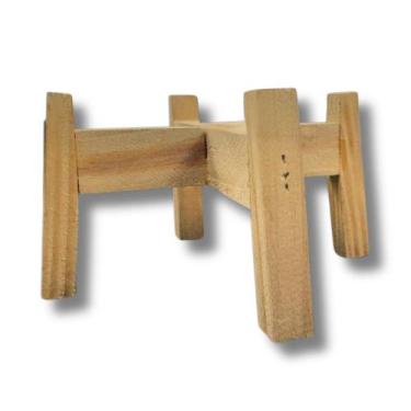 Imagem de 1 Tripé De Madeira P Suporte Decoração Planta Para Vasos - INSPIRA FLO