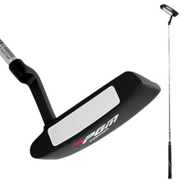 Imagem de PGM Oversea Golf Putter - Putters para homens canhotos - Putter de lâmina para putts mais retos - Eixo de aço - 89 cm