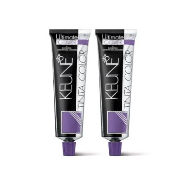 Imagem de Kit Keune Tinta Color Ultimate Cover 8.00 Loiro Claro - Coloração 60ml (2 unidades)