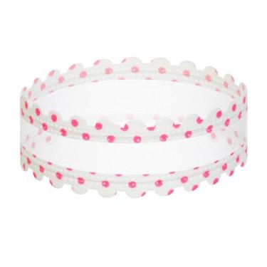 Imagem de 10m Fita Aramada Voil Páscoa Poás 2,2cm x 10m - Fitas e Festas, Pink P