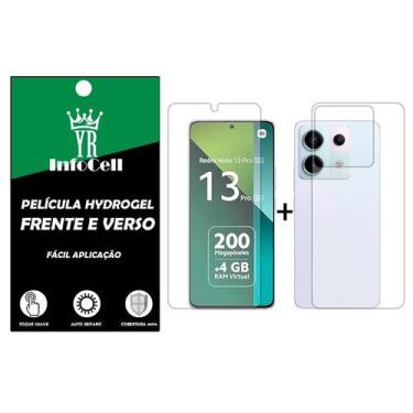 Imagem de Película Hydrogel Frente e Verso Anti Impacto para redmi Note 13 Pro 5