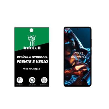 Imagem de Película Gel Hidrogel HD Frente e Verso Anti Impacto para Xiaomi Poco 