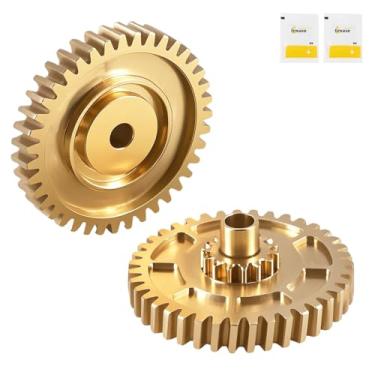 Imagem de KPALAG Engrenagens de transmissão superiores conversíveis de latão atualizadas compatíveis com Porsche Boxster 987/986 1997-2012 Número de substituição: 98756118001 lado esquerdo e direito