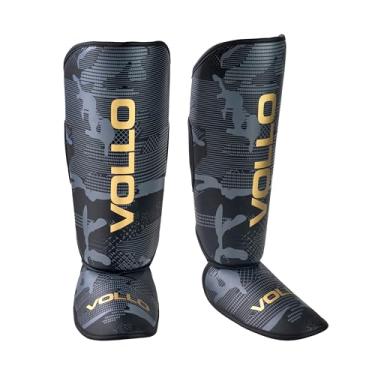 Imagem de Protetor de Canela Caneleira Muay Thai Kickboxing PU Vollo