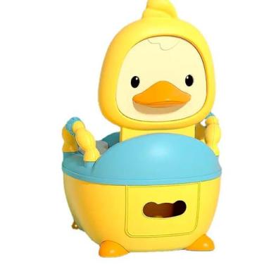 Imagem de Troninho Infantil Para Desfralde Modelo Pato - Cor Amarelo - SUPLAYER