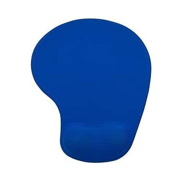 Imagem de Mouse Pad Ergonomico Com Apoio De Punho Super Macio Conforto Para Escritorio Computador Notebook Suporte Anatômico Antiderrapante Base Emborrachada Alivio De Tensao