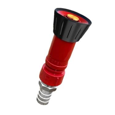 Imagem de Bothyi Alta pressão aspersor de cabeça de spray vermelho encaixe versátil bico de mangueira de água para pomar para o jardim de jardim de animais de, 2.5 Cm