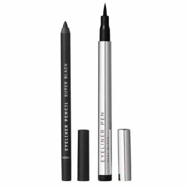 Imagem de Océane Eyeliner Kit - Caneta Delineadora Real Black + Lápis de Olho Su