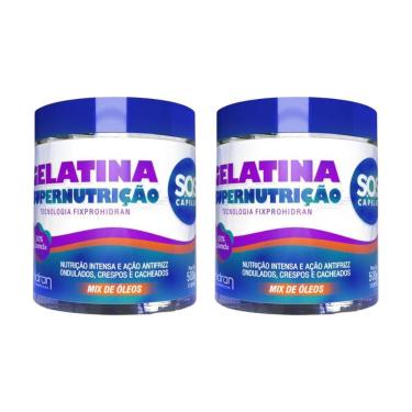 Imagem de Gelatina Hidran 500G Sos Super Nutriçao - Kit Com 2Un