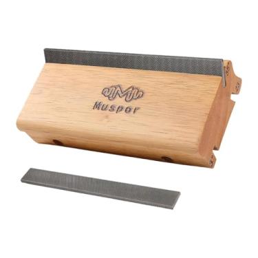 Imagem de Almencla 3/23/35 grau Fret final Feveling Arquivo Guitarra Fret Arquivo de Arquivo Multiuso Substituição Rounding Fert Dression Tool para piano elétrico