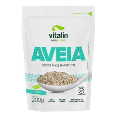 Imagem de Aveia em Flocos Finos Vitalin Pouch 200g
