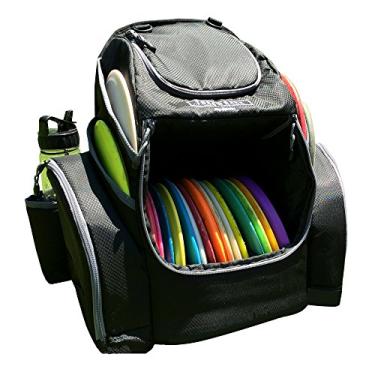 Imagem de The Throwback Pack 2.0 – Mochila de golfe com dois coolers – Bolsa de golfe com disco de frisbee que comporta 20 – 25 discos