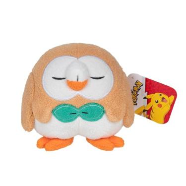 Imagem de Pokémon Sleeping Plush Rowlet W3, 12 cm