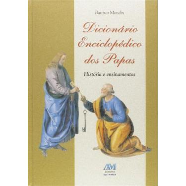 Imagem de Livro - Dicionário enciclopédico dos papas