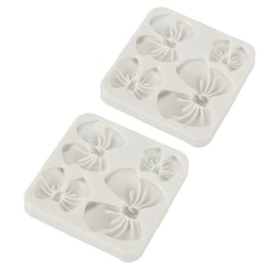 Imagem de Conjunto de Moldes de Diy, Molde Assadeira Silicone Reutilizável para Muffins, Chocolate Líquido, Cera, Ferramenta Decoração Não Tóxica para Fabricação Artesanato, Festas Natal