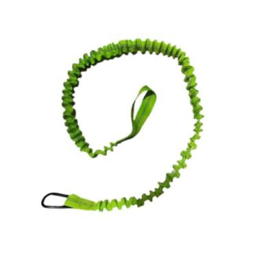 Imagem de Dynwave Cordão de remo resistente para andaime, cordão para capacete, vara de pesca, corda elástica retrátil para ferramentas, para construção, Verde