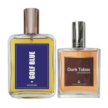 Imagem de Kit Perfume Masculino Golf Blue 100ml + Dark Tabac 50ml - Essência do 