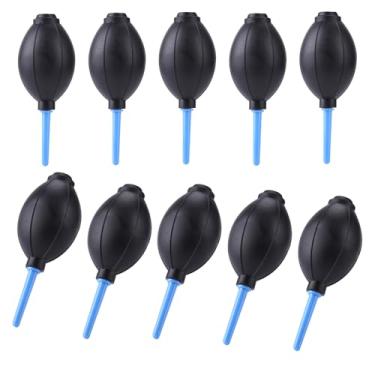 Imagem de BAOFALI Pacote Com 10 Sopradores De Ar Tinta Álcool Borracha Macia, Limpador Câmera, Artesanato, Pintura, Desenho, Bomba Preta, Ferramenta Manual (15 X 5,5 Cm/6 2,2 Polegadas)