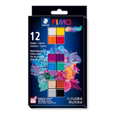 Imagem de STAEDTLER 8043 C12-1ST Modelling Clay, Basic-Farben