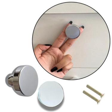 Imagem de Kit 4 Puxador de Gavetas, Portas, Armários, Cozinha Redondo - Compras 