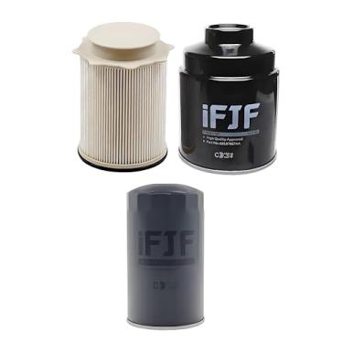 Imagem de Filtro de combustível iFJF separador de água e filtro de óleo conjunto de substituição para motores Dodge Ram 6.7L 2500 3500 4500 5500 6.7L Turbo Diesel 68197867AA 68157291AA 5083285AA