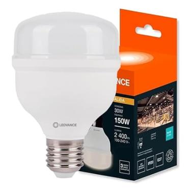 Imagem de Lampada Led Bulbo 30w Luz Quente 3000k Amarela Alta Potencia