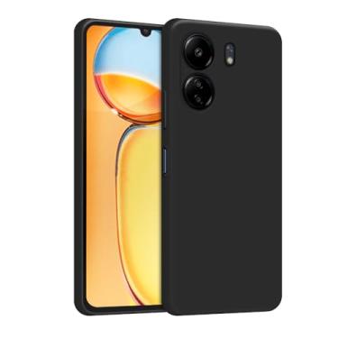 Imagem de Capa Capinha Case Para Xiaomi Redmi A5 4G Silicone Forro Aveludado Proteção Premium (PRETO)