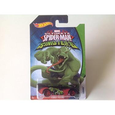 Imagem de Hot Wheels Ultimate Spiderman vs Sinister 6 Lizard Power Pistons