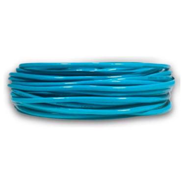 Imagem de Cabo de Rede Patch Cord 20 Metros Cat5e 100% Cobre Azul Crimpado Lan U