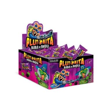 Imagem de Chiclete Plutonita Baba de Bruxa 200g - Arcor 40 Unidades