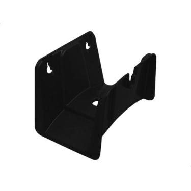 Imagem de Suporte P/ Mangueira Jardim Parede Plastico Jorani Preto