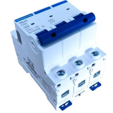 Imagem de Disjuntor Trifásico Tripolar C 50 Amperes Tramontina