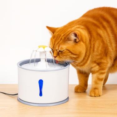 Imagem de Bebedouro Fonte de Água Pet Dispensador Elétrico C/Filtro Silencioso