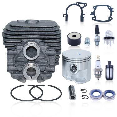 Imagem de HAISHINE Kit de juntas de pistão de cilindro TS410 de 50 mm para serra de corte Stihl TS410 TS420 TS 410 420, kit de pistão de cilindro substitui 4238 020 1202, 4223 020 9400, 42230209400