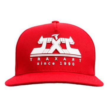 Imagem de Boné Traxart Aba Reta Vermelho, Único