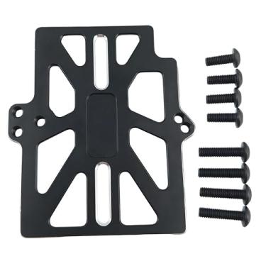Imagem de Placa de montagem de assento de fixação ESC de liga de alumínio para carro RC Mini Maxx Monster Truck 1/16 – Peças de atualização de metal, acessórios de substituição, peça sobressalente RC para