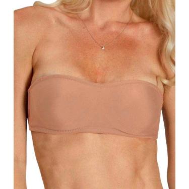 Imagem de Sutiã Bustiê Sem Bojo Duloren 111716 - Alças Removiveis, Nude, M