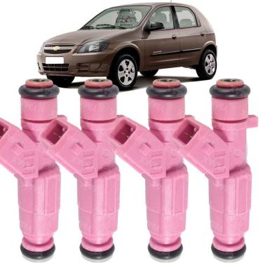 Imagem de Kit 4 Bicos Injetores Gm Celta 1.0 8V 93345364