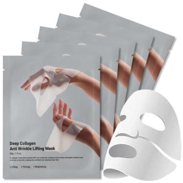 Imagem de Máscara facial MUQIAN Rosemine Deep Collagen Anti-Rugas