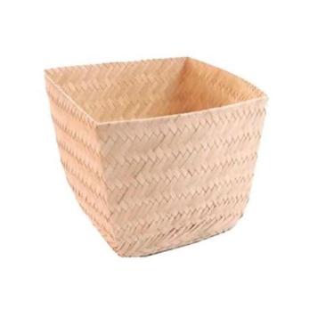 Imagem de Kit 2 mini Cachepot Cestinho Palha Enfeite Doces Mesa L7XC7 - Lynx Pro