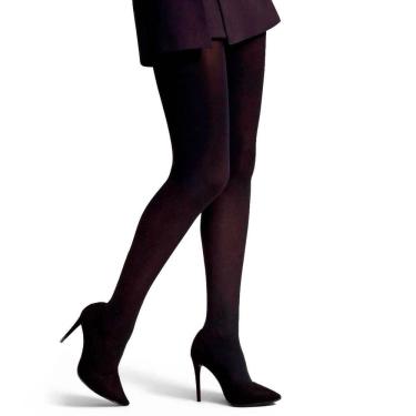 Imagem de Meia Calça Feminina Opaca Fio 40 Preta