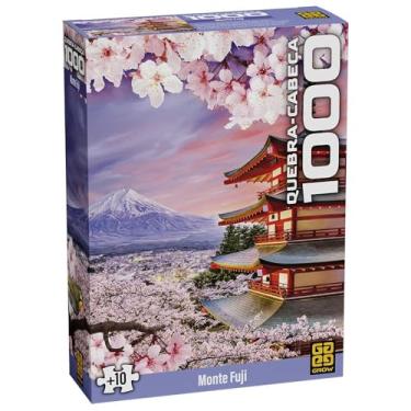 Imagem de Quebra-cabeça Cartonado, Grow, Monte Fuji, 1000 peças