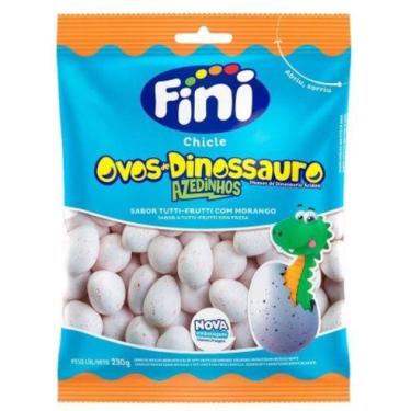 Imagem de Bala de Mascar Chiclete Ovos Dinossauro 230g - Fini