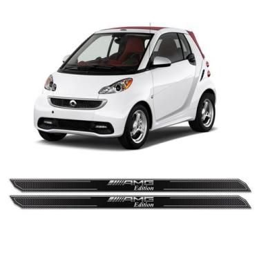 Imagem de Soleira Da Porta Diamante Smart Fortwo Amg Edition Resinado - SPORTINO