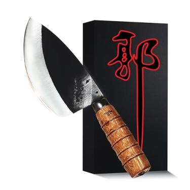 Imagem de Jende Faca de atum e açougueiro FN Big G-3 Small Fish Taiwan, forjada à mão RC 60