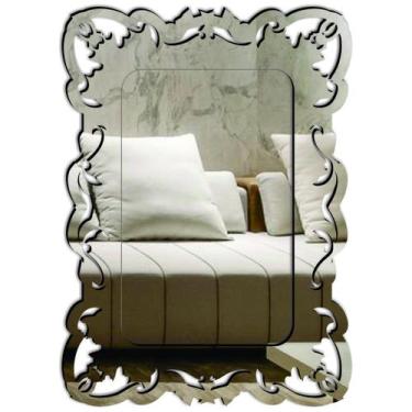 Imagem de Espelho Decorativo Veneziano Pegui  43X60 3870 - Creatus