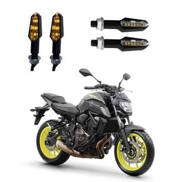 Imagem de KIT 4 Luz Seta Esportiva Pisca de Led Modelo P29 Para Moto XJ6 2010 20