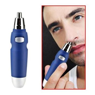 Imagem de Aparador de pelos faciais, orelhas, nariz, portátil, hipoalergênico - 