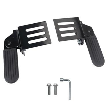 Imagem de Zxpjkyu Pacote de 2 Apoios para Os Pés Dobráveis ​​para Bicicletas Elétricas, Apoios para Os Pés Antiderrapantes para Uso Externo, Fáceis de Instalar E Substi, Style D