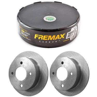Imagem de Par Disco Freio Fiat Mobi 1.0 2017 A 2018 Dianteiro Fremax